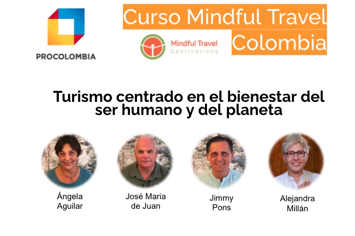Profesores curso Mindful travel Colombia